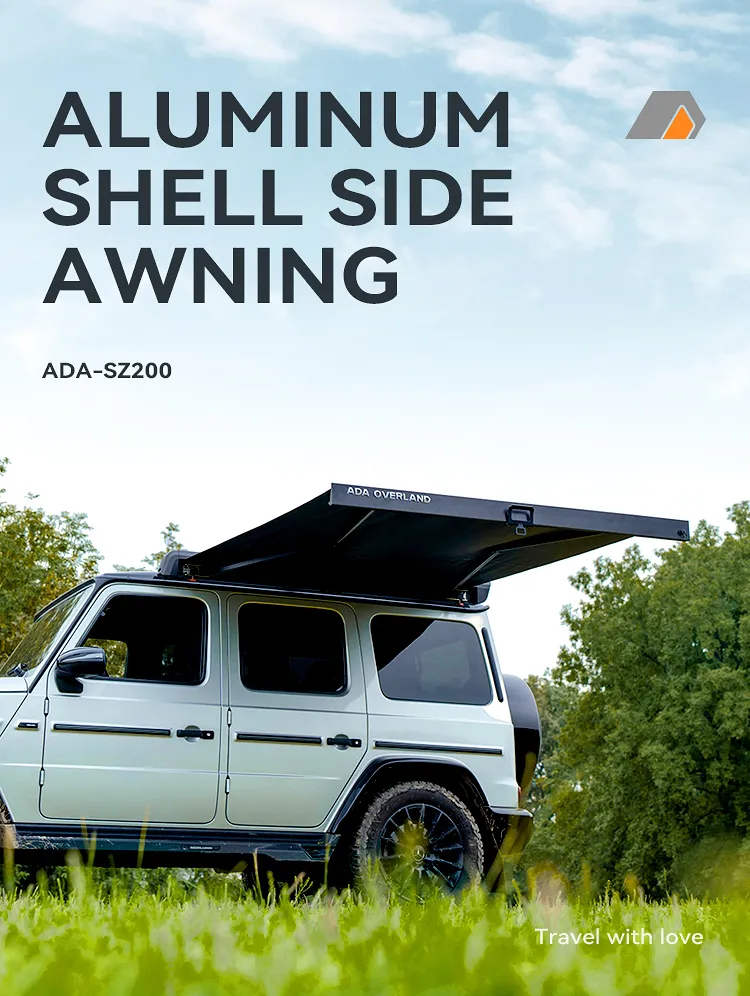 Car Tent Side Awning – Aluminum Frame Vehicle Camping Awning - Image 9