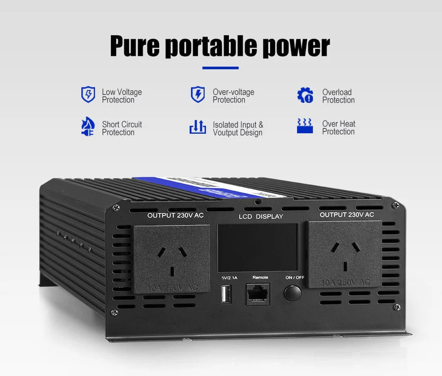 ATEM POWER 3000W Pure Sine Wave Inverter - Image 6