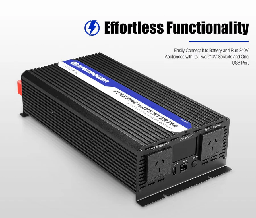 ATEM POWER 3000W Pure Sine Wave Inverter - Image 7