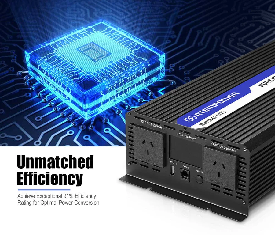 ATEM POWER 3000W Pure Sine Wave Inverter - Image 8